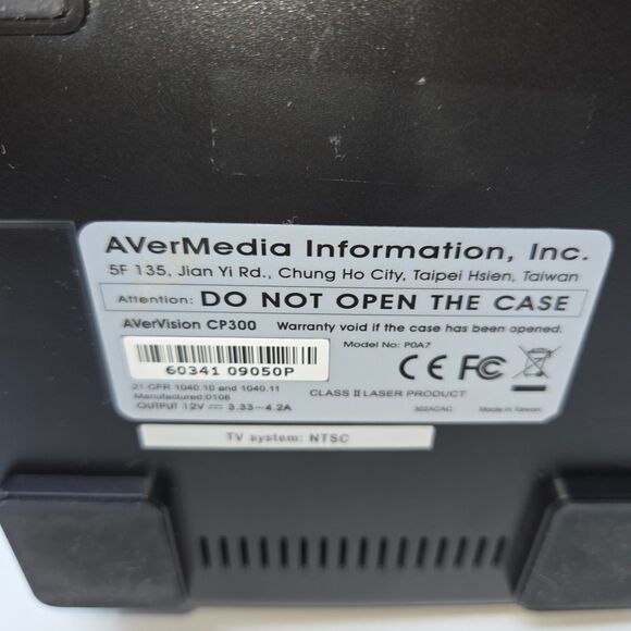 AVerMedia AverVision CP300 8x Document Camera VGA USB Power Cord Tested Works - Picture 6 of 16